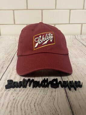 Schlitz Beer Advertising Baseball Cap Hat